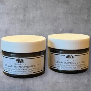 Origins Clear Improvement Charcoal Honey Mask 1 fl oz 30 ml